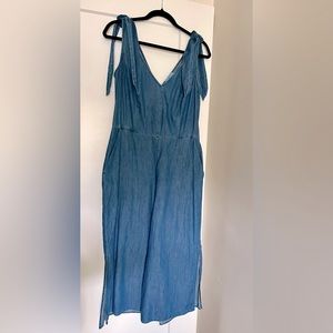Jumpsuit, Chambray, CeCe size8